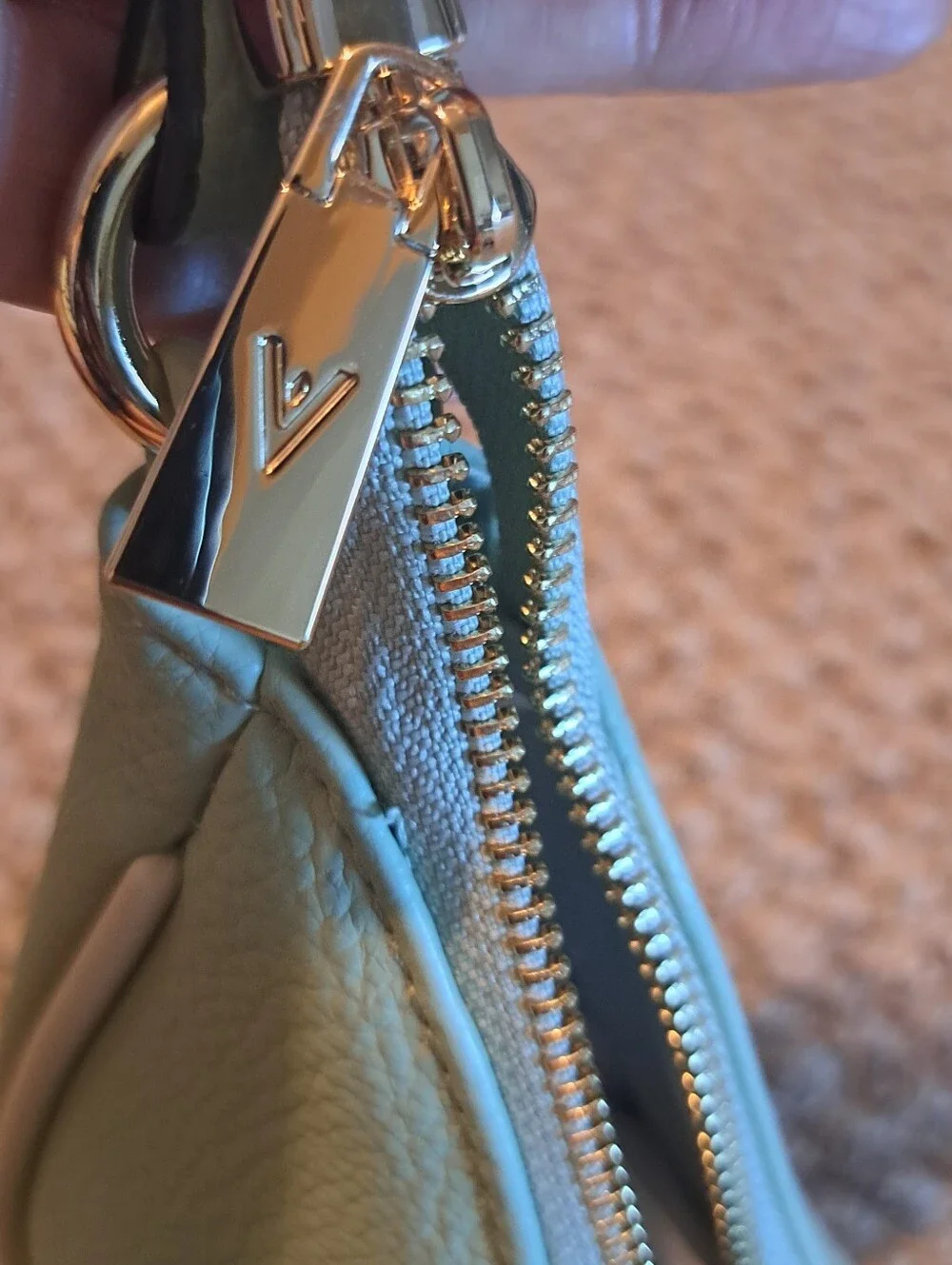 Vanessa Williams Mint Green Crescent Shoulder Bag | NWT